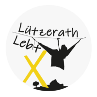 Initiative gegen den Braunkohleabbau von RWE Logo Lützerath lebt