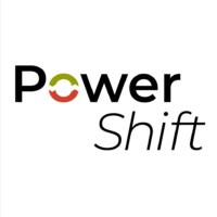 NGO mit Schwerpunkt ökologisch und sozial gerechtere Weltwirtschaft Logo Powershift